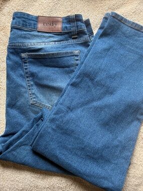 Redy 31 High-Rise Women's Blue Straight Jeans